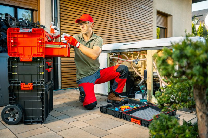 Local Hot Tub pros at work